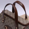 GUCCI HORSEBIT 1955 MINI CANVAS TOTE IN NEUTRALS - elite factory replica handbag