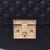 Replica Gucci Supreme Monogram Web Medium Padlock Messenger Shoulder Bag