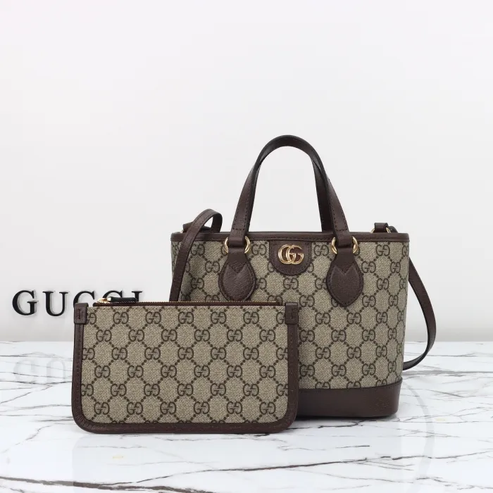 GUCCI OPHIDIA SMALL GG TOTE BAG