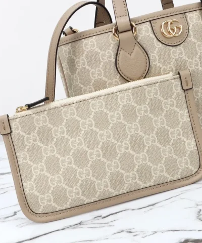 GUCCI OPHIDIA SMALL GG TOTE BAG - high-end replica designer purse