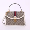 Replica Gucci Ophidia Small Top Handle Bag With Web