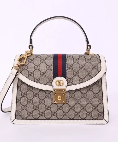 Replica Gucci Ophidia Small Top Handle Bag With Web