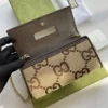 GUCCI OPHIDIA GG CHAIN WALLET