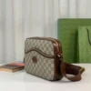 GUCCI MESSENGER BAG WITH INTERLOCKING G - elite factory replica handbag