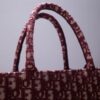 Replica Dior Tote Book Red Print - 1:1 premium replica handbag