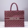Replica Dior Tote Book Red Print - high-quality designer bag dupe