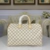 Replica Louis Vuitton Speedy White Grid - 1:1 premium replica handbag