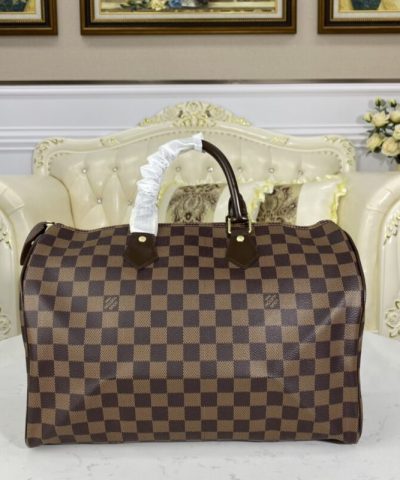 Replica Louis Vuitton Speedy Brown Grid