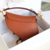 Replica Dior Saddle Bag Small Brown - elite factory replica handbag