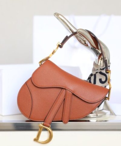 Replica Dior Saddle Bag Brown
