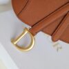 Replica Dior Saddle Bag Brown