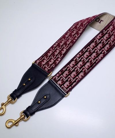 Replica Dior Adjustable Shoulder Strap Red