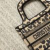 Replica Dior Tote Book Mini Leopard - designer handbag clone