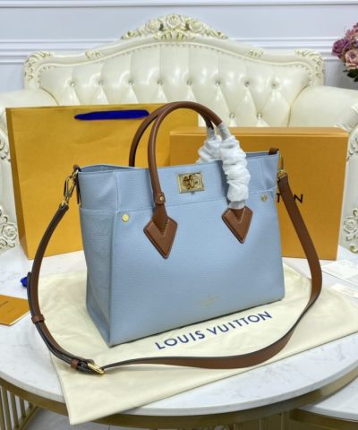 Replica Louis Vuitton On My Side Sky Blue - premium superclone handbag