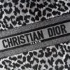 Replica Dior Tote Book Leopard Grey