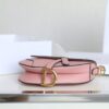 Replica Dior Saddle Bag Small Pink - premium superclone handbag