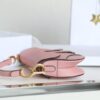 Replica Dior Saddle Bag Small Pink - 1:1 premium replica handbag
