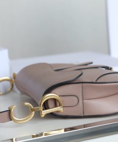 Replica Dior Saddle Bag Nude - 1:1 premium replica handbag