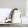Replica Dior Caro Bag White Gunmetal - high-end replica designer purse