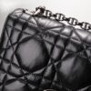 Replica Dior Caro Bag Diamond Black - high-end replica designer purse