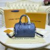 Replica Louis Vuitton Speedy Bandouliere 20 Dark Blue - high-quality designer bag dupe