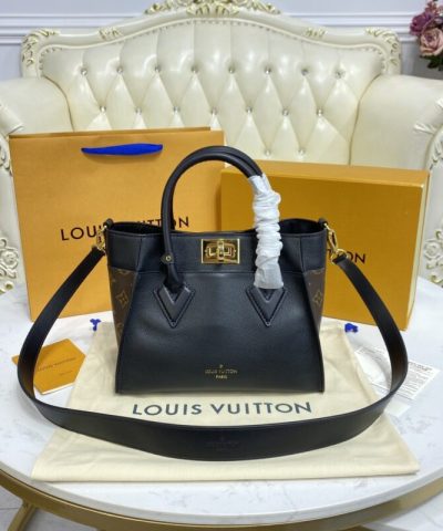 Replica Louis Vuitton On My Side PM Black