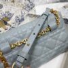 Replica Dior Miss Caro Pouch Sky Blue - premium superclone handbag
