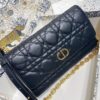 Replica Dior Miss Caro Pouch Black