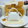 Replica Loius Vuitton Capucines White - affordable luxury replica bag