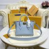 Replica Louis Vuitton On My Side PM Sky Blue - designer handbag clone