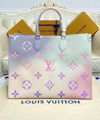 Replica LV Onthego Large Purple - high-end replica designer purse