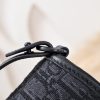 Replica Dior Mini Gallop Bag With Strap Black Canvas - premium superclone handbag