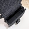 Replica Dior Mini Gallop Bag With Strap Black Canvas - designer handbag clone
