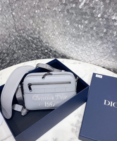 Replica Dior Safari Bag With Strap Sky Blue - premium superclone handbag