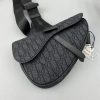 Replica Dior Saddle Bag Oblique Black - high-quality designer bag dupe