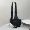 Replica Dior Saddle Bag Oblique Black
