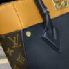 Replica Louis Vuitton On My Side Black – Brown - 1:1 premium replica handbag