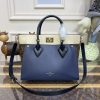 Replica Louis Vuitton On My Side Dark Blue