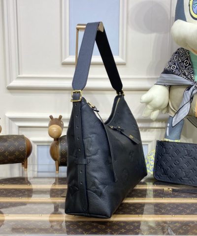 Replica Louis Vuitton Carry All Black - affordable luxury replica bag