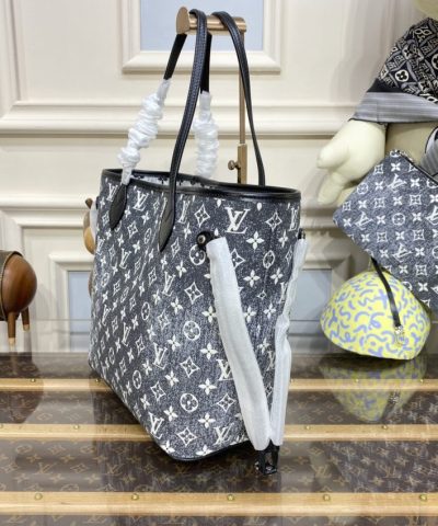 Replica Louis Vuitton Neverfull MM Denim