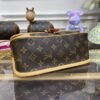 Replica Louis Vuitton Nano Diane Satchel Pink Strap
