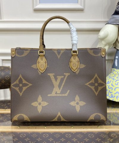 Replica Louis Vuitton Onthego Brown Canvas