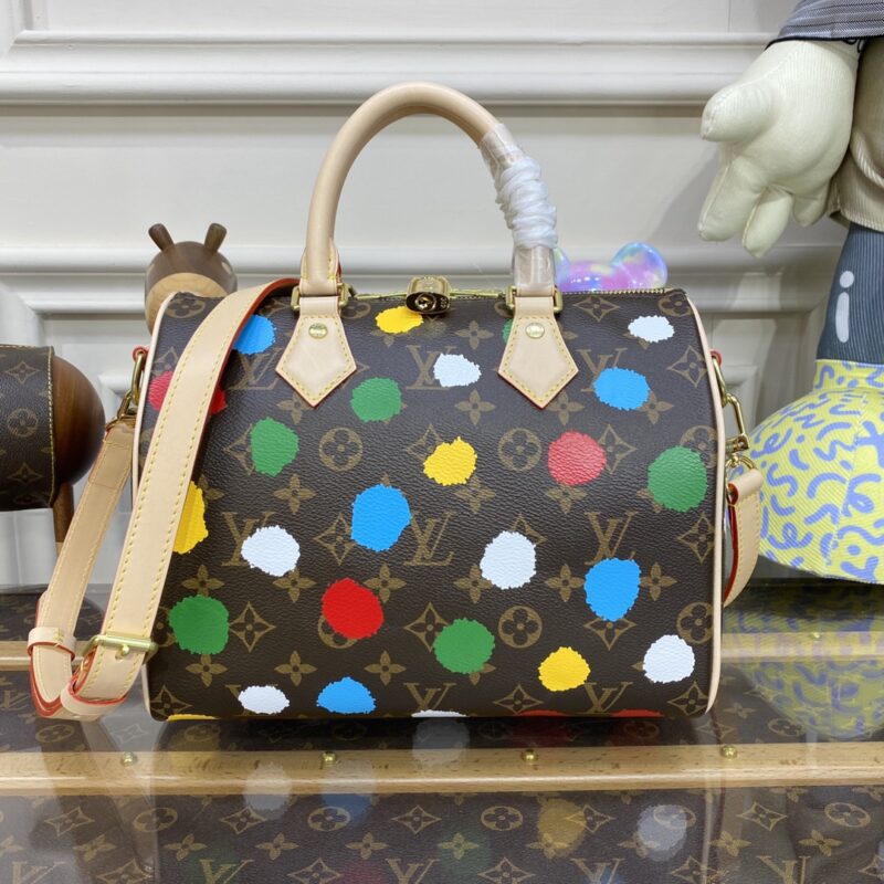 Replica Louis Vuitton Speedy Bandouliere 25 Yayoi Kusama