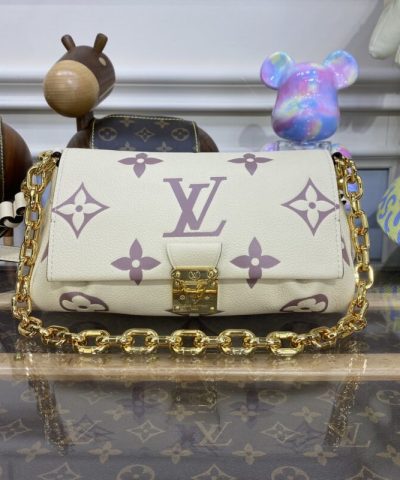 Replica Louis Vuitton Favorite Purple White