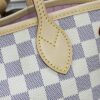 Replica Louis Vuitton Neverfull MM White Grid