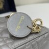 Replica Lady Dior Mini Grey Sillver