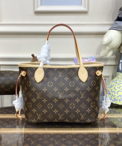 Replica Louis Vuitton Neverfull MM Brown Classic