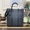 Replica Louis Vuitton Sac Plat M Black - high-end replica designer purse