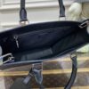 Replica Louis Vuitton Sac Plat M Black - premium superclone handbag