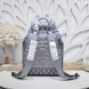 Replica Dior Hit The Road Backpack Diamond Grey